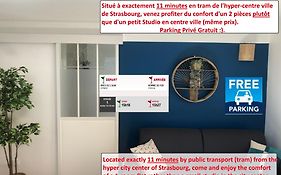 T2 - Tram Direct Strasbourg Centre Ville En 11 Min - Parking Gratuit